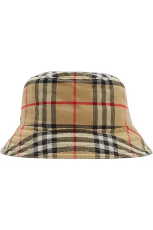 Burberry Cappello bucket con motivo Vintage Check