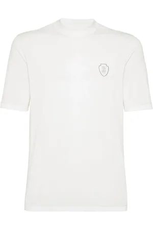 Brunello Cucinelli T-shirt con applicazione