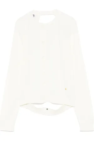 Moschino Cardigan con scollatura posteriore