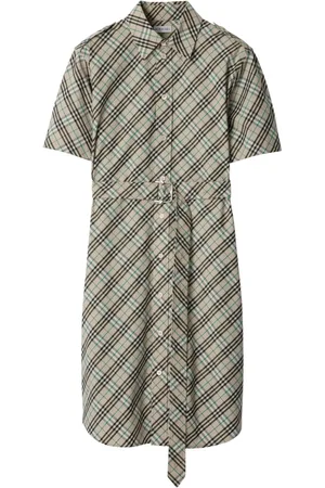 Burberry Chemisier corto a quadri