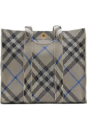 Burberry Borsa tote media a quadri
