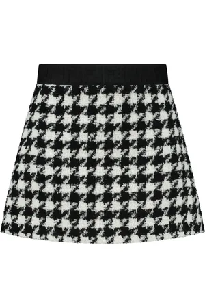 Fendi Gonna svasata in pied-de-poule