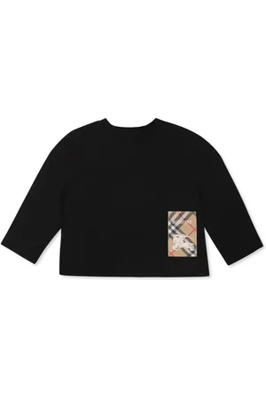 Burberry T-shirt Check Label