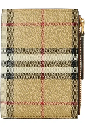 Burberry Portafoglio bi-fold con motivo Vintage Check
