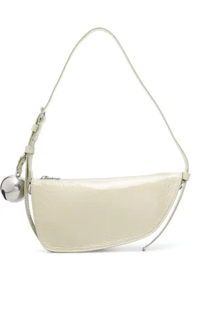 Burberry Borsa a spalla Shield in pelle