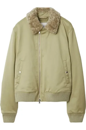 Burberry Bomber con collo in shearling