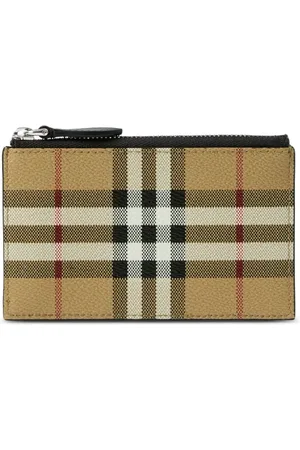 Burberry Portacarte Vintage Check con zip
