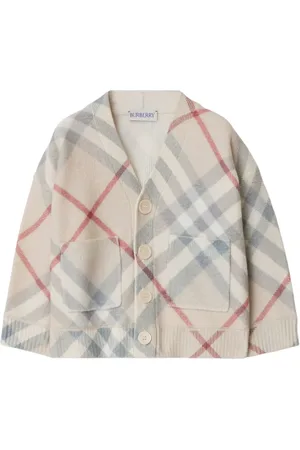 Burberry Cardigan a quadri