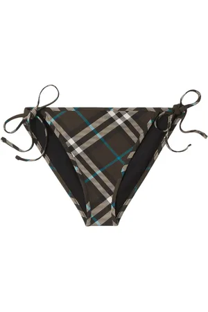 Burberry Slip bikini a quadri