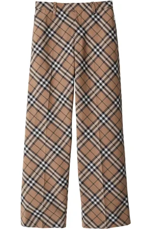 Burberry Pantaloni sartoriali a quadri