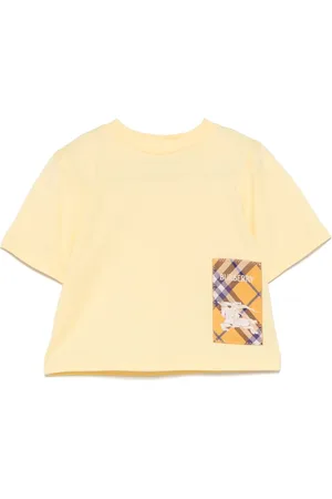 Burberry T-shirt con applicazione