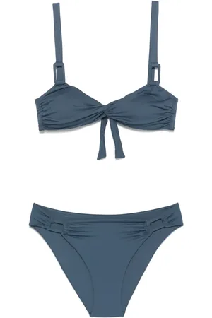 FISICO Top bikini con applicazione