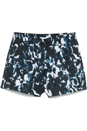 Lacoste Costume da bagno con stampa astratta