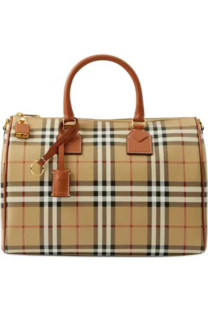 Burberry Borsa bowling a quadri media