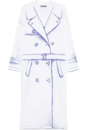Moschino Abito lungo con stampa