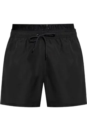 Emporio Armani Costume da bagno con banda logo