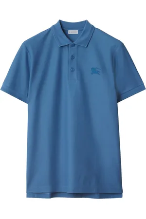 Burberry Polo in cotone con ricamo logo