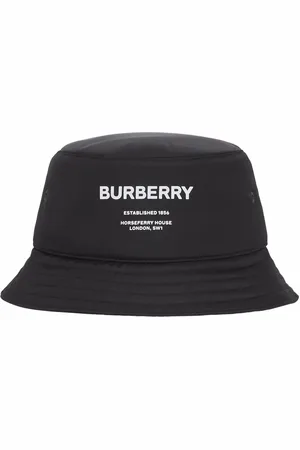 Burberry Cappello bucket Horseferry con stampa