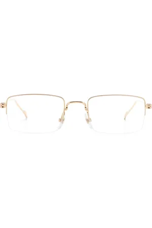 Cartier Occhiali squadrati con 18kt