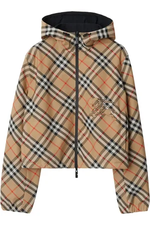 Burberry Giacca crop reversibile