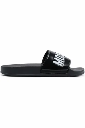 Moschino Sandali slides con stampa