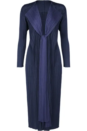 PLEATS PLEASE ISSEY MIYAKE Cappotto Merry bicolore