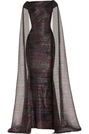TALBOT RUNHOF Abito da sera effetto lurex