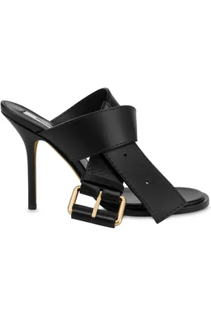 Moschino Mules con fibbia decorativa