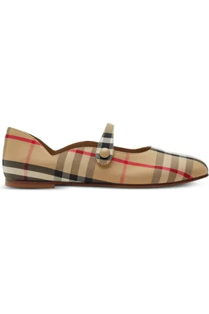 Burberry Mary Janes a quadri
