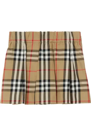 Burberry Gonna plissettata a quadri
