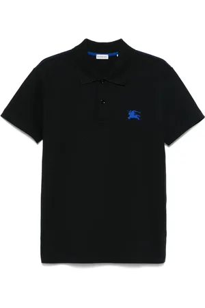 Burberry Polo in cotone con ricamo logo