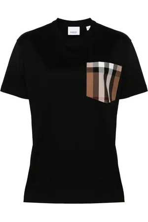 Burberry T-shirt Carrick a quadri
