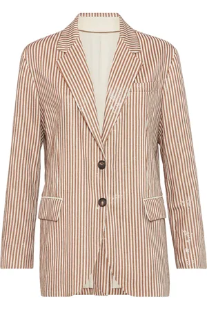 Brunello Cucinelli Blazer con paillettes