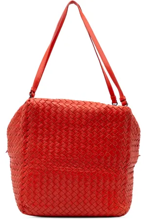Bottega Veneta Borsa a spalla Intrecciato Cube in nappa 2011