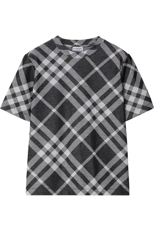 Burberry T-shirt a quadri