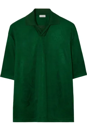 Burberry Polo con effetto jacquard