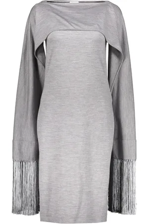 Burberry Abito corto con frange