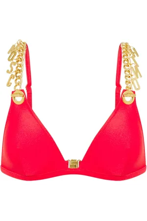 Moschino Top bikini con catena