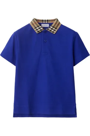 Burberry Polo in cotone a quadri