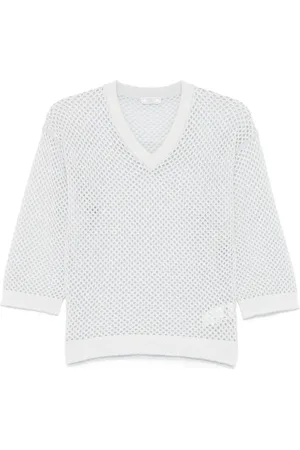 PESERICO SIGN Maglione in maglia traforata