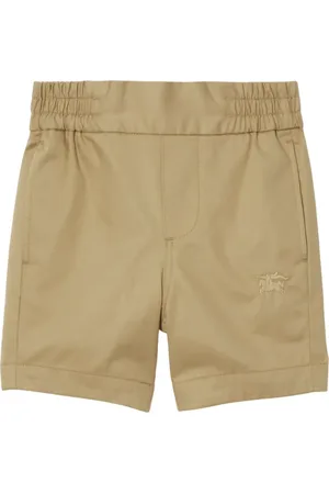 Burberry Shorts con ricamo Equestrian Knight