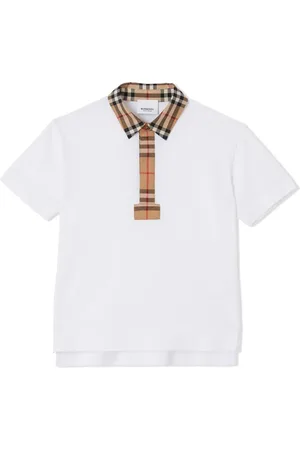 Burberry Polo con motivo Vintage Check