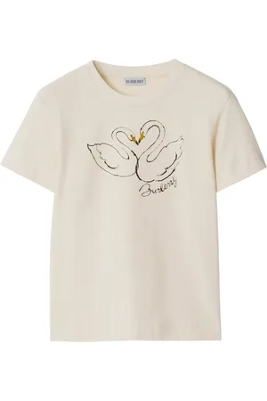 Burberry T-shirt Boxy Swan