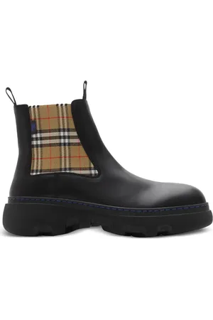 Burberry Stivali Chelsea in pelle