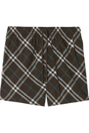 Burberry Shorts da bagno con coulisse