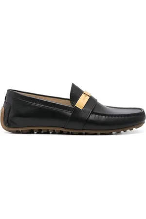 Moschino Mocassini con placca logo