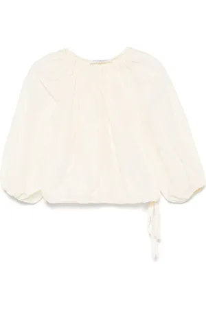 Serafini Blusa con pieghe