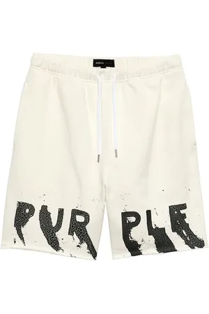 Purple Brand Shorts con stampa