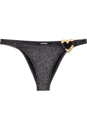 Moschino Slip bikini con glitter