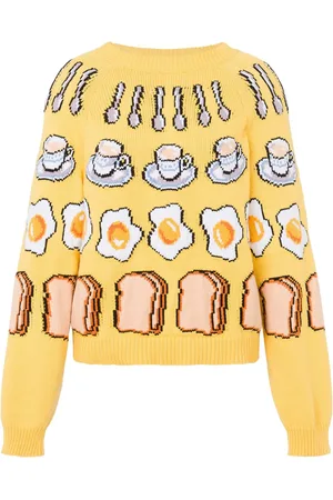 Moschino Maglione con effetto jacquard